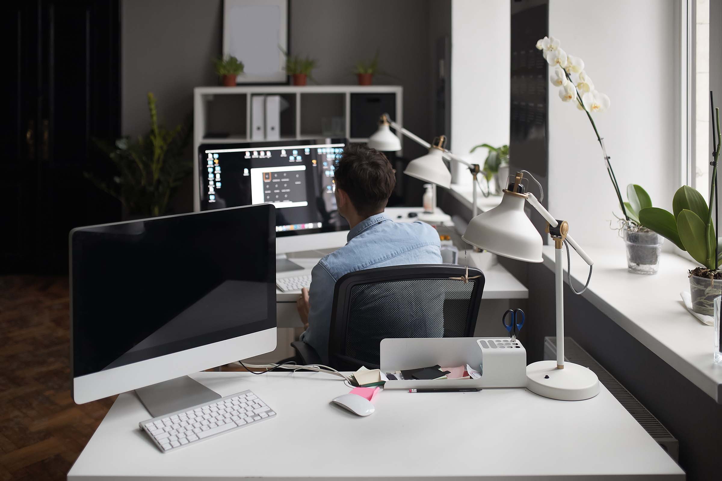 Beratungssituation im Büro